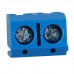 Клемник гвинтовий KF301-2P крок 5,08 мм, 15A, 300V